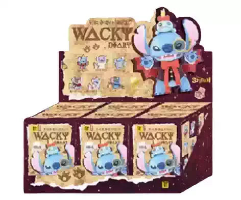Original Genuine Disney Stitch Weird Diary 1.0 Wacky Diary 2.0 Blind Box Collectible Anime Desktop Decor Toys Birthday Gifts