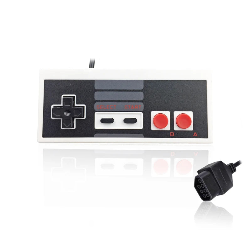 Joystick Game Pad Controller For NES FC Game Console Mini Game 8-bit Wired Gamepad NES Gamepad Controller