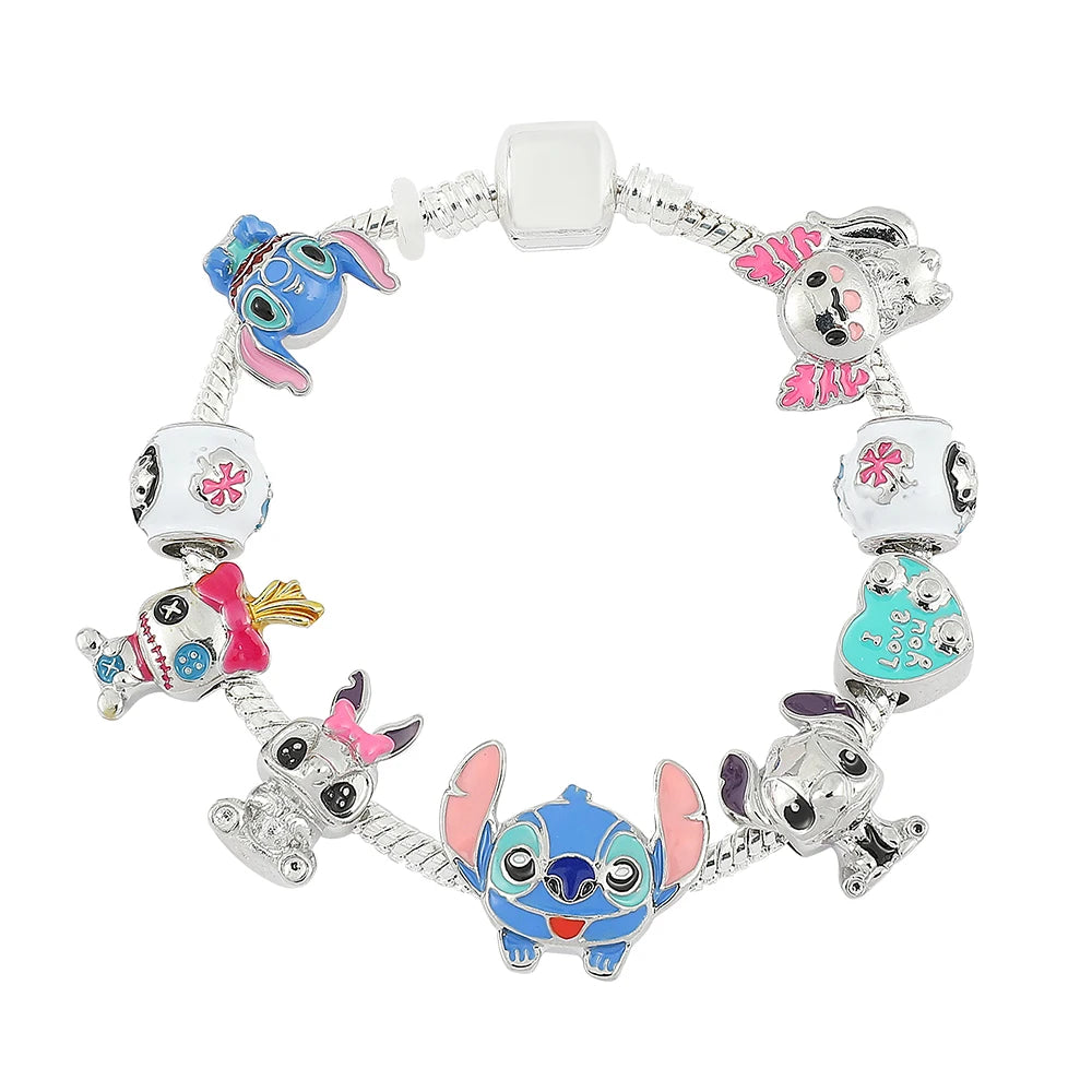 Lilo & Stitch Bracelet with charms (19cm)