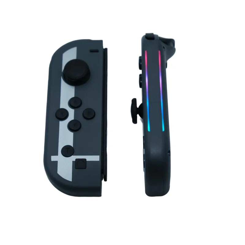 FORswitch Wireless for Joy-Con Controller RGB Small Handle with Colored Lights Left And Right for NS Host