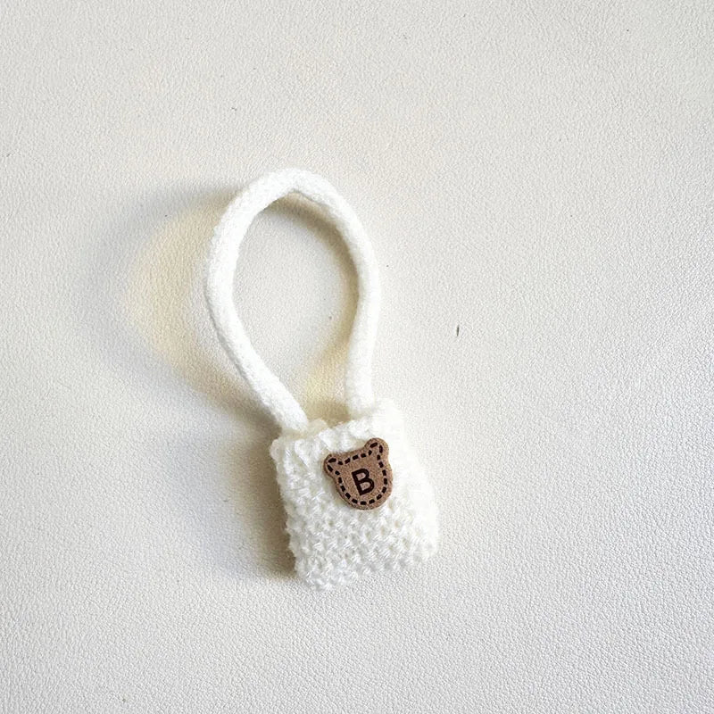 Doll clothes for Labubu Outfit V1 V2 V3 17cm Dolls Sitting Accessories Glasses Clothing Designer Kids Gift Sweater Hat Bag Set