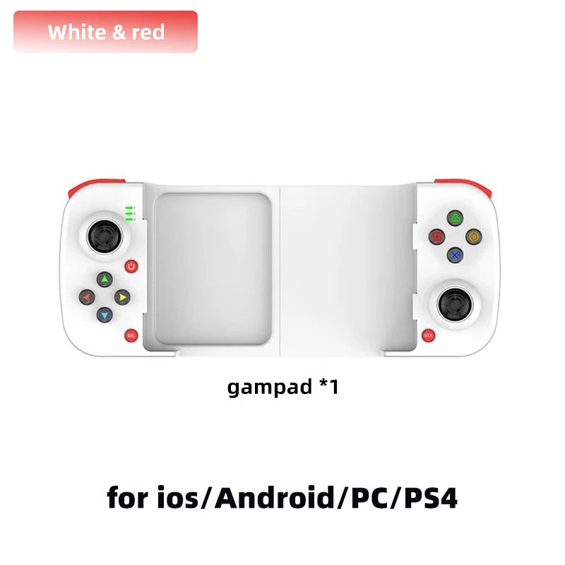 D3 Gamepad Telescopic BT Bluetooth Game Controller For PC IOS Android PUBG Switch PS4 Stretch Wireless 3D Joystick With Macro