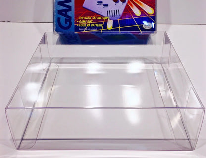 1 Clear Box Protector For The ORIGINAL GAME BOY PINK/PURPLE Console Box Case