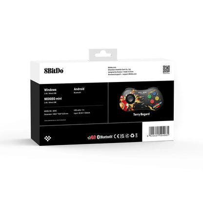 AKNES 8BitDo NEOGEO Wireless Controller Gamepad for Windows Android NEOGEO mini Classic Joystick Officially Licensed by SNK