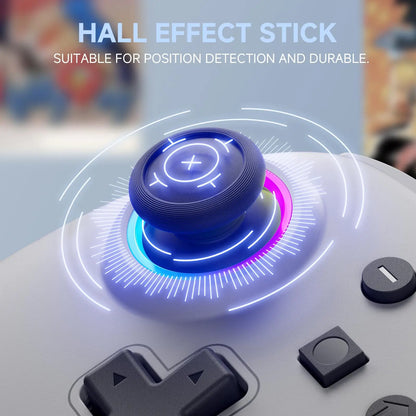 ECHTPower Switch Controllers for Nintendo Switch2/Switch Lite/Switch OLED Wireless Game Controllers with Hall Effect Strings