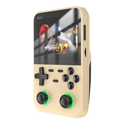 D007 Portable Video Game Consoles 3.5 Inch IPS Screen Handheld Game Players Open Source System 10000+ Gaming Retro Devices