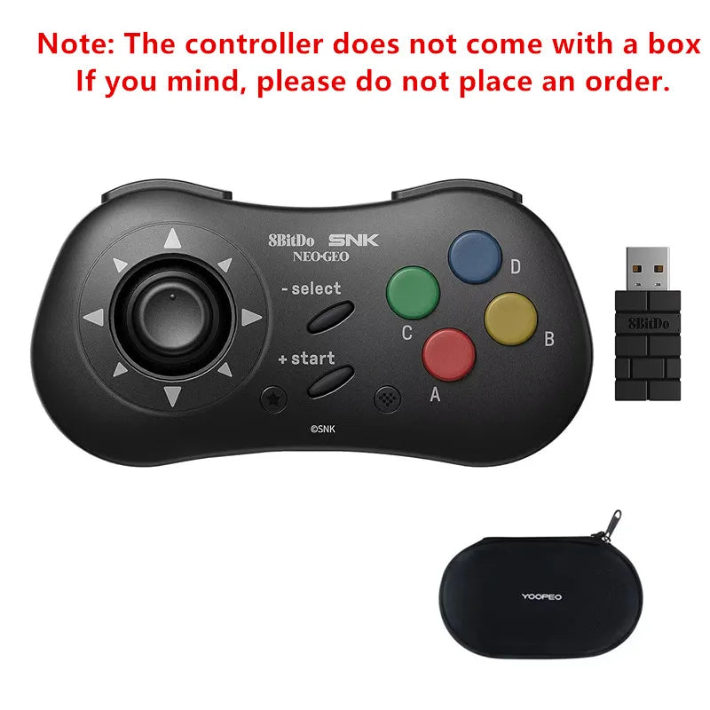 AKNES 8BitDo NEOGEO Wireless Controller Gamepad for Windows Android NEOGEO mini Classic Joystick Officially Licensed by SNK