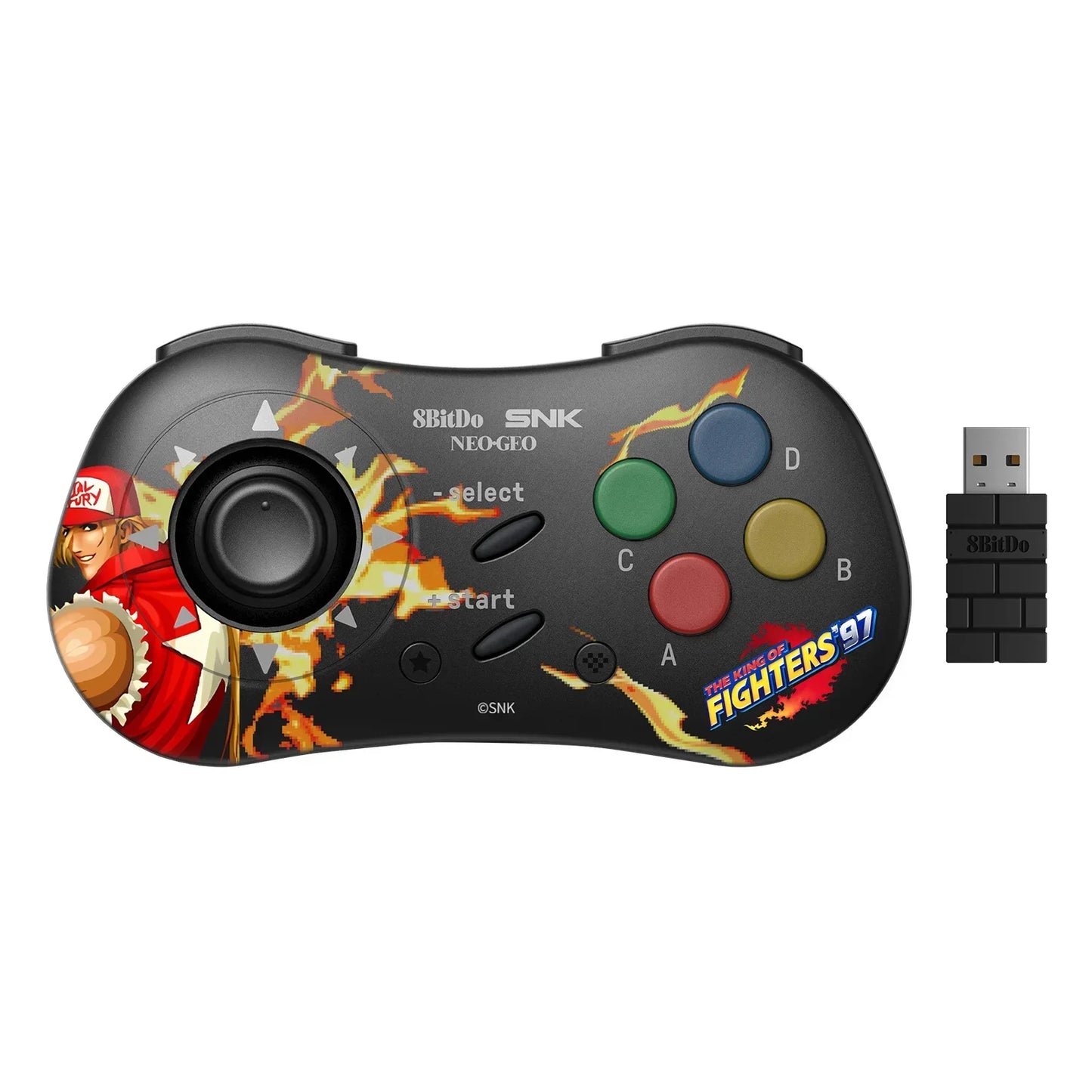 AKNES 8BitDo NEOGEO Wireless Controller Gamepad for Windows Android NEOGEO mini Classic Joystick Officially Licensed by SNK