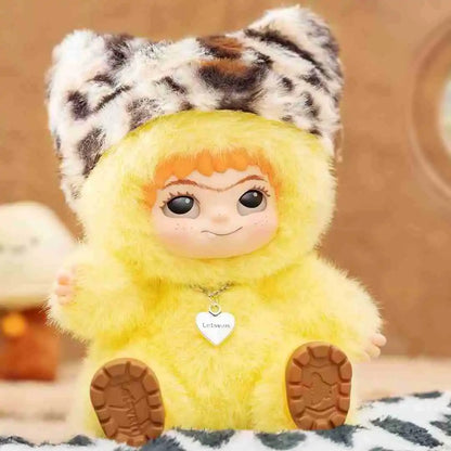 Genuine Wakuku Fuzzy Trendy Fun Party Series Blind Box Toy Vinyl Face Pendant Action Figure Mystery Box Give Child Surprise Gift