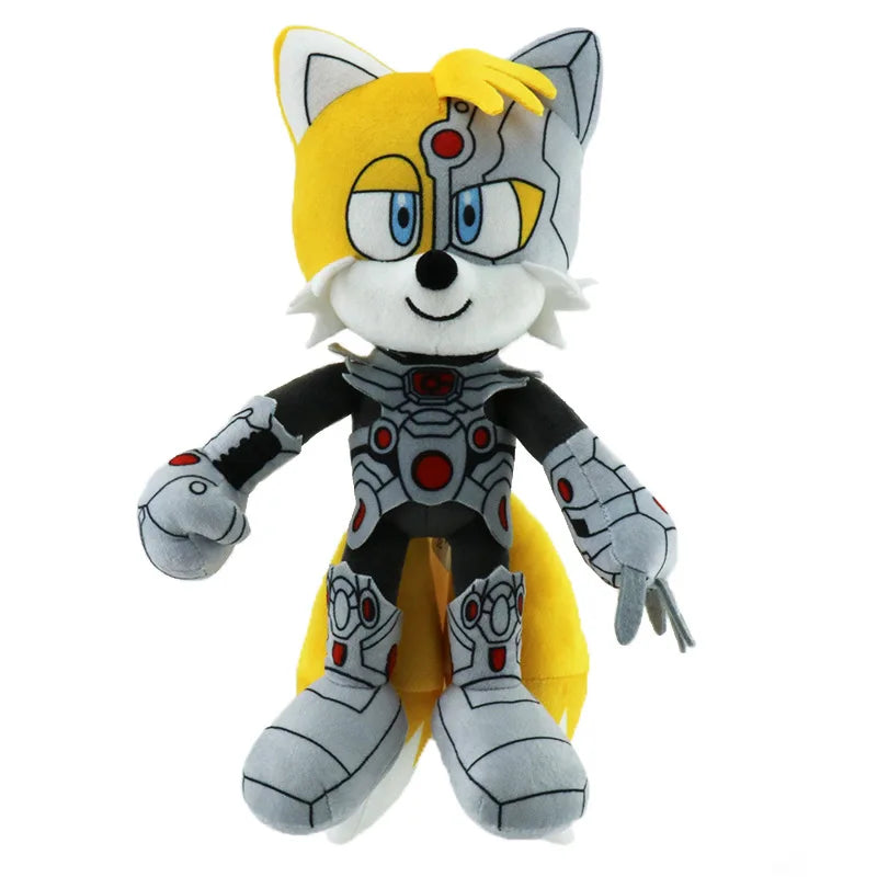 Sonic Plush Toys for Kids Sonic The Hedgehog Dolls Tails Nak Doll 25cm High Shadow The Hedgehog Anime Figures Cute Toy for Boys