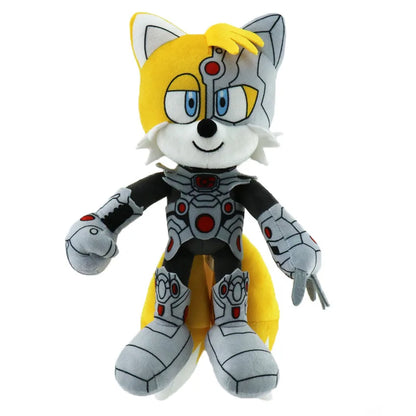 Sonic Plush Toys for Kids Sonic The Hedgehog Dolls Tails Nak Doll 25cm High Shadow The Hedgehog Anime Figures Cute Toy for Boys
