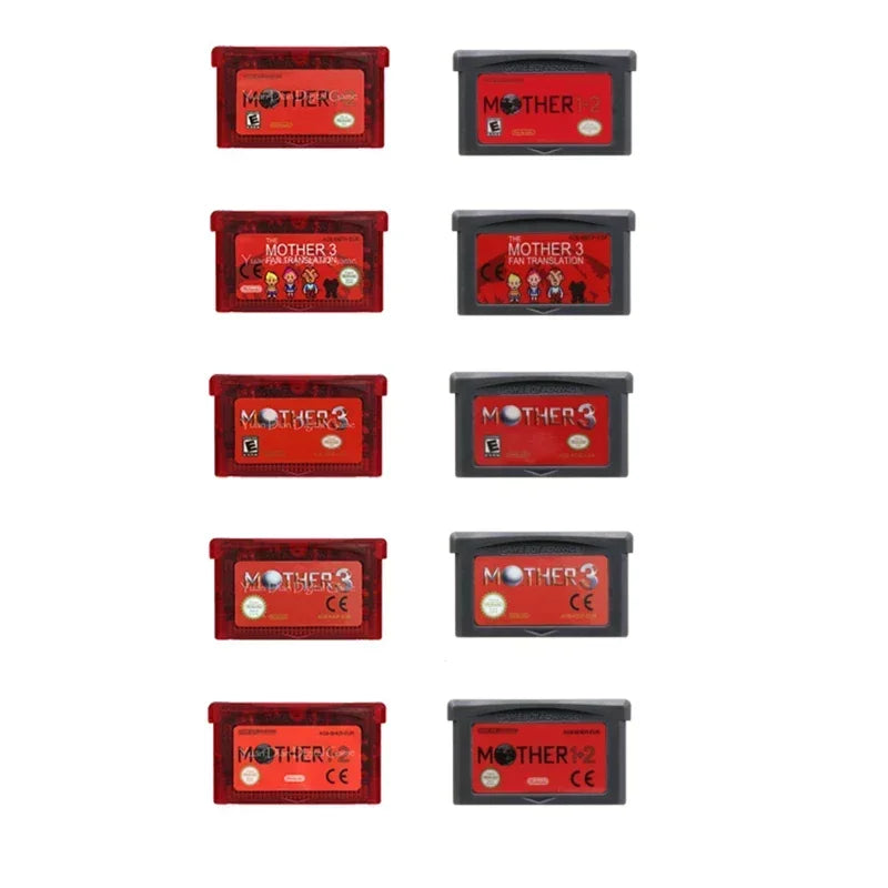 GBA Game Cartridge 32 Bit Video Game Console Card The Mother V1.3 Series USA/EUR Version For GBA/SP/DS Mother 3 Mother 1+2