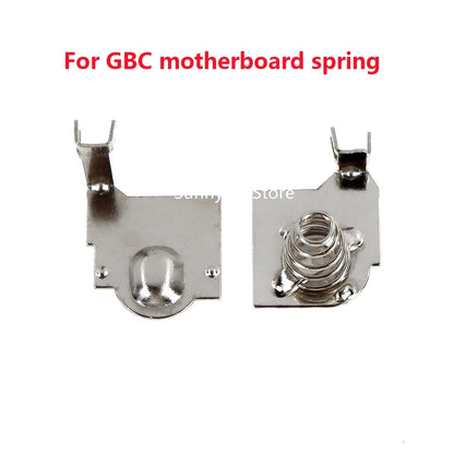 For GB GBC GBA GBP Motherboard Battery Terminals Spring Contacts Housing Battery spring Holder For GameBoy Advance Color Console