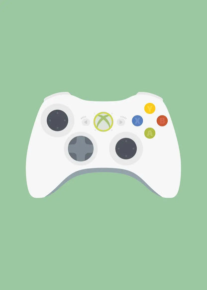 Retro Video Game Controllers Poster Handheld Game Console Gamepad Canvas Painting Wall Print Picture for Living Room Home Decor