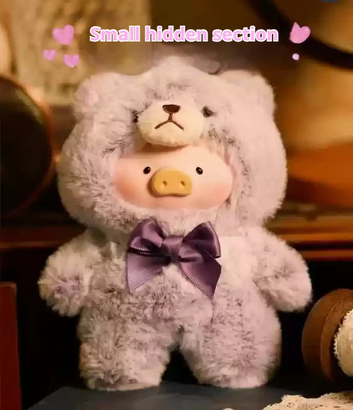 Genuine Lulu Pig Lovely Time Series Vinyl Retro Teddy Can Pig Blind Box Trendy cute toys Gifts Collectible Figure Anime Cosplay