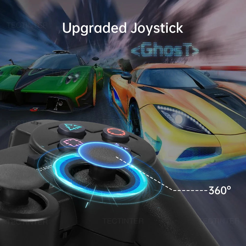 Wireless Gamepad for Sony PS2 Game Controller for Playstation 2 Joystick for PC  Joypad USB Game Controle with Dual Vibration