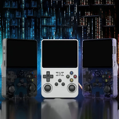 R36S open-source retro handheld video game console Linux system 3.5-inch IPS screen portable pocket video player 64GB 128GB gami