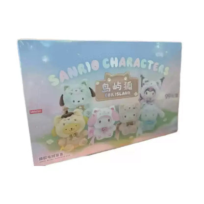 Genuine Island Fox Series Blind Box Cute Anime Doll Kuromi Melody Mystery Box Surprise Bag Pendant Vinyl Figure Collect Girl Toy