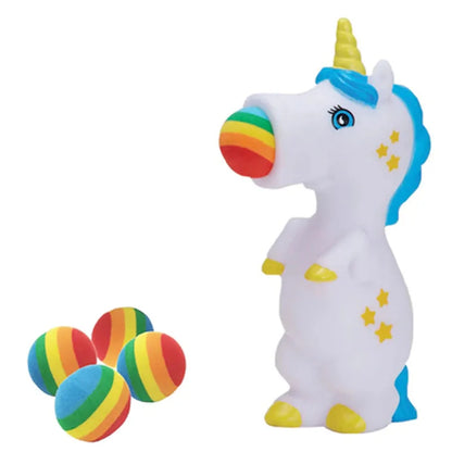 Funny Unicorns Squeeze Shoots Ball Cute Animal Out Foam Balls Kids Fidget Toys Weird Gadgets Autism Sensory Anti Stress Toy
