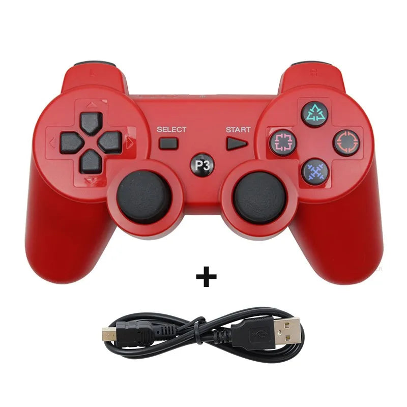 For SONY PS3 Gamepad Bluetooth Wireless Controller with Vibration for Playstation 3 Joypad Joystick Gaming Accessories