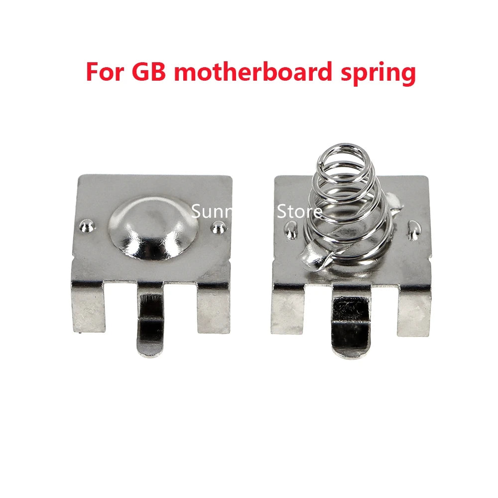For GB GBC GBA GBP Motherboard Battery Terminals Spring Contacts Housing Battery spring Holder For GameBoy Advance Color Console