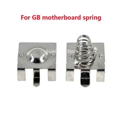 For GB GBC GBA GBP Motherboard Battery Terminals Spring Contacts Housing Battery spring Holder For GameBoy Advance Color Console