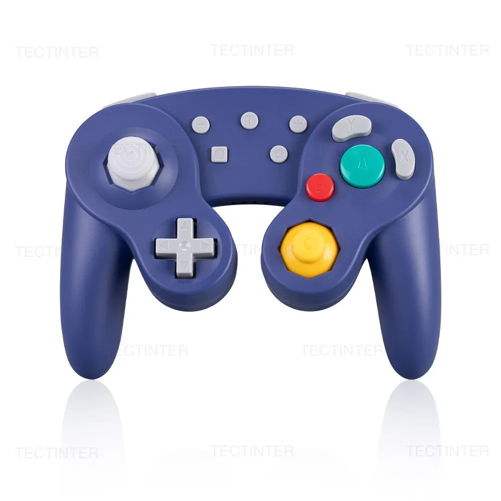 Bluetooth-Compatible Gamecube Controller For NS Switch 2/Switch Console Gamepad For Steam/Andriod/PC Joystick with Turbo Functio