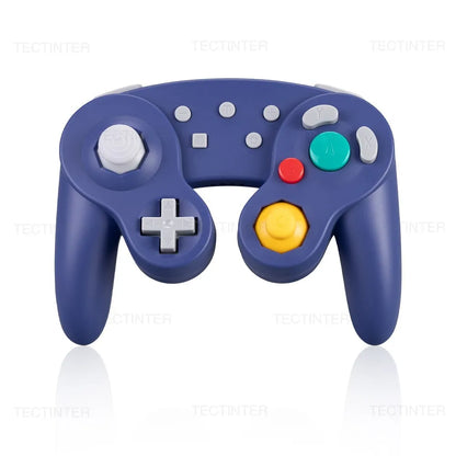 Bluetooth-Compatible Gamecube Controller For NS Switch 2/Switch Console Gamepad For Steam/Andriod/PC Joystick with Turbo Functio
