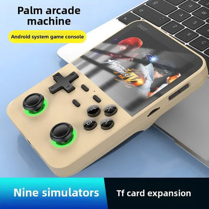 D007 Portable Video Game Consoles 3.5 Inch IPS Screen Handheld Game Players Open Source System 10000+ Gaming Retro Devices