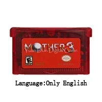 GBA Game Cartridge 32 Bit Video Game Console Card The Mother V1.3 Series USA/EUR Version For GBA/SP/DS Mother 3 Mother 1+2