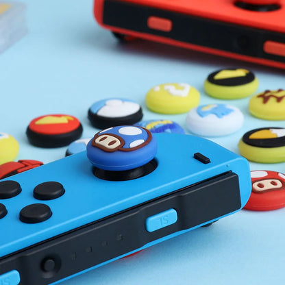 2pieces For Nintendo Switch NS Joystick Cover Thumb Stick Controller Grip Cap Skin JoyCon Gamepad Thumbstick Case