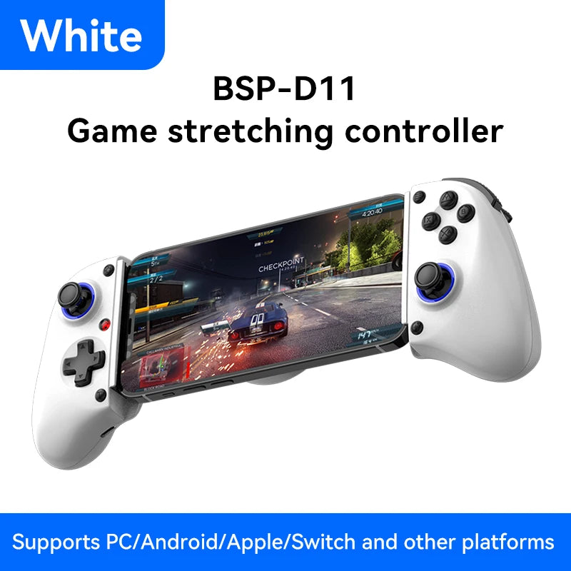 Telescopic Wireless Gamepad Controller  D11 For SWITCH/Android/IOS/PS3/PS4/Xbox Bluetooth Stretching Cooling Game Controller