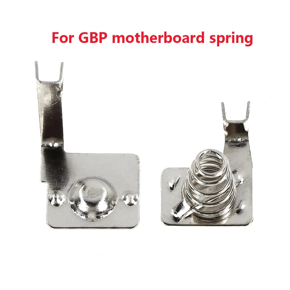 For GB GBC GBA GBP Motherboard Battery Terminals Spring Contacts Housing Battery spring Holder For GameBoy Advance Color Console