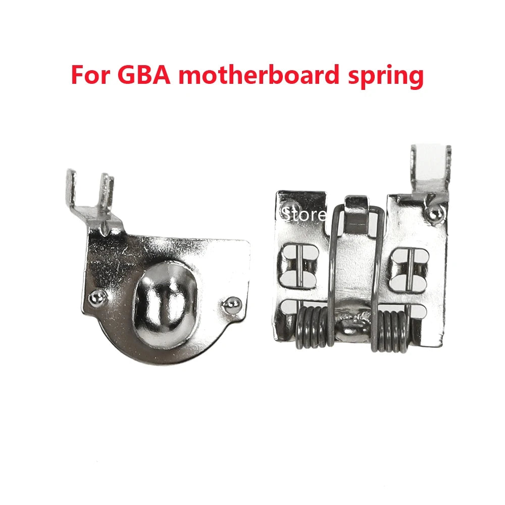 For GB GBC GBA GBP Motherboard Battery Terminals Spring Contacts Housing Battery spring Holder For GameBoy Advance Color Console