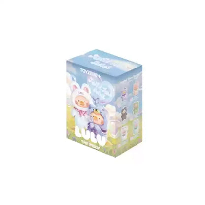 Genuine Lulu Pig Lovely Time Series Vinyl Retro Teddy Can Pig Blind Box Trendy cute toys Gifts Collectible Figure Anime Cosplay