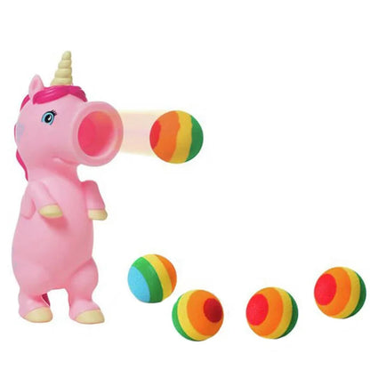 Funny Unicorns Squeeze Shoots Ball Cute Animal Out Foam Balls Kids Fidget Toys Weird Gadgets Autism Sensory Anti Stress Toy
