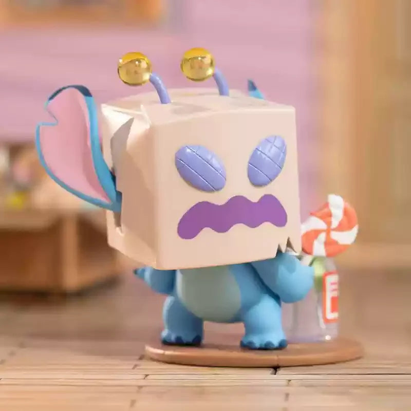 Original Genuine Disney Stitch Weird Diary 1.0 Wacky Diary 2.0 Blind Box Collectible Anime Desktop Decor Toys Birthday Gifts