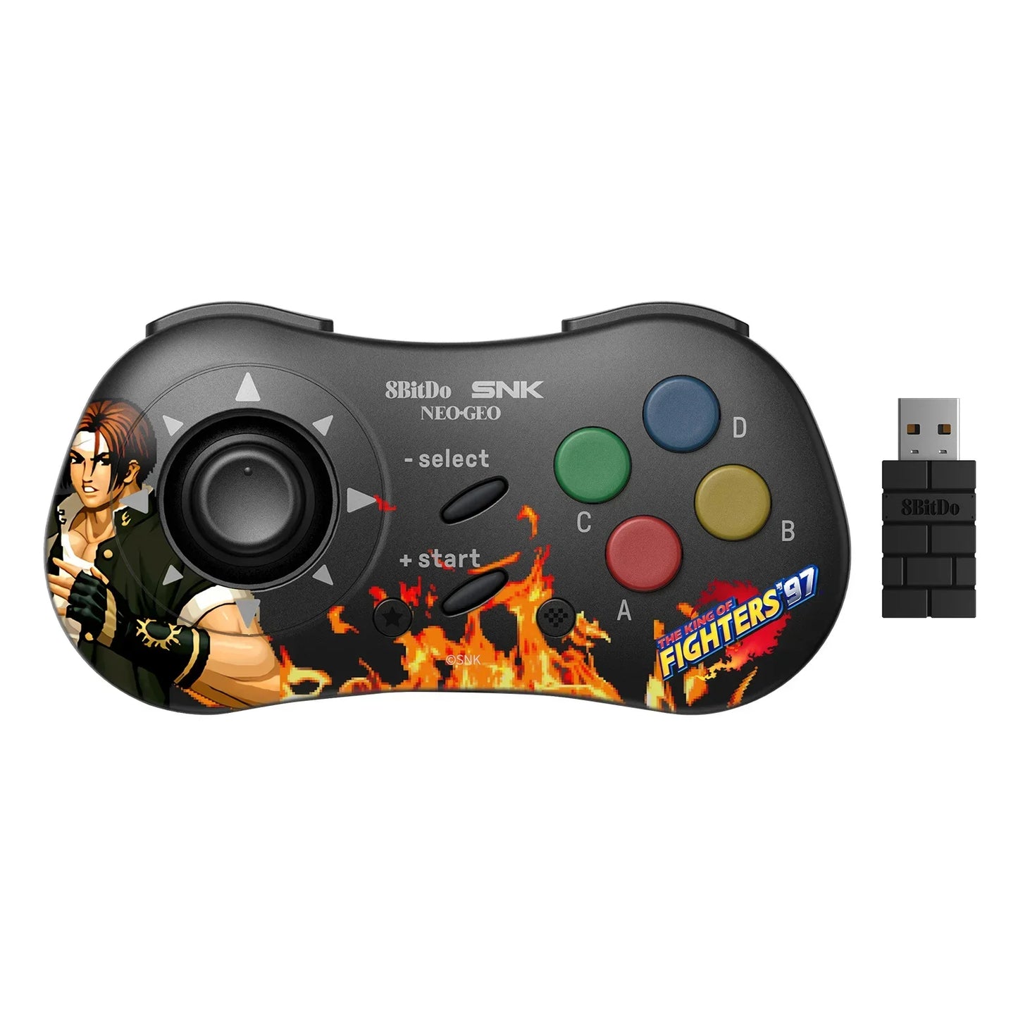 AKNES 8BitDo NEOGEO Wireless Controller Gamepad for Windows Android NEOGEO mini Classic Joystick Officially Licensed by SNK