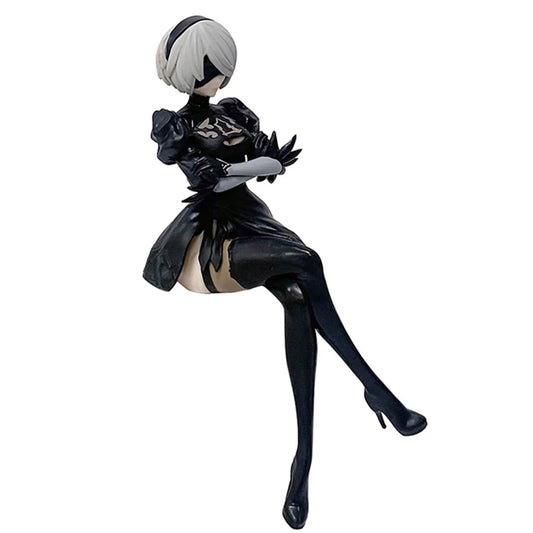 15Cm Anime Original SEGA Nier:automata Ver1.1A 2B Yorha No. 2 Type B Premium Chokonose Figure PVC Model Collectible Toys