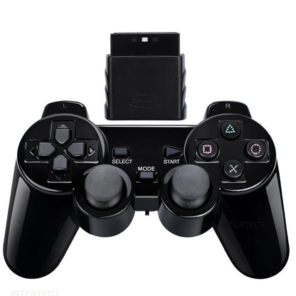 Wireless Gamepad for Sony PS2 Game Controller for Playstation 2 Joystick for PC  Joypad USB Game Controle with Dual Vibration