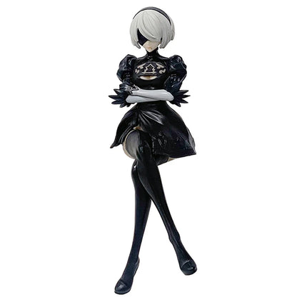 15Cm Anime Original SEGA Nier:automata Ver1.1A 2B Yorha No. 2 Type B Premium Chokonose Figure PVC Model Collectible Toys