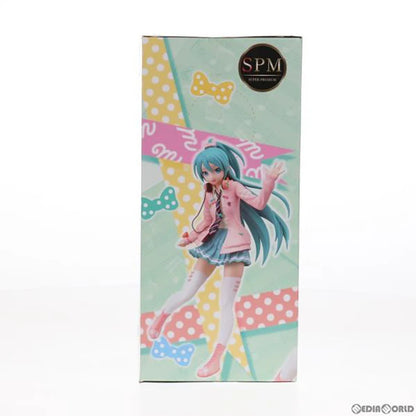 In Stock SEGA SPM Hatsune Miku Project DIVA Arcade Future Tone Hatsune Miku Ribbon Girl PVC 23CM Anime Action Figures Model Toy