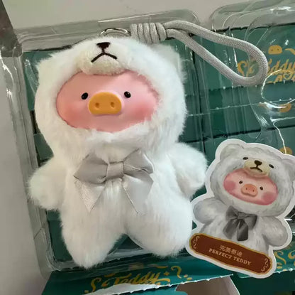 Genuine Lulu Pig Lovely Time Series Vinyl Retro Teddy Can Pig Plush Blind Box Trendy Toys Gifts Collectible Figure Anime Cosplay