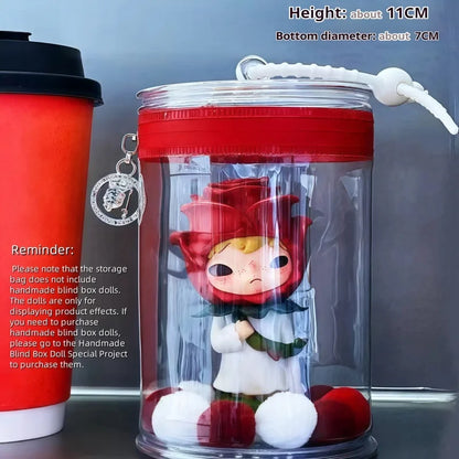 Genuine Lulu Pig Lovely Time Series Vinyl Retro Teddy Can Pig Blind Box Trendy cute toys Gifts Collectible Figure Anime Cosplay
