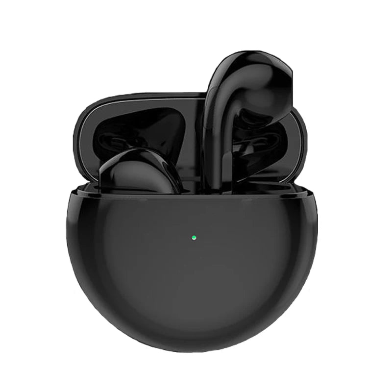 Pro 6 TWS Wireless Headphones with Mic Fone Bluetooth Earphones Sport Earbuds Running Pro6 Headset for Apple IPhone Xiaomi