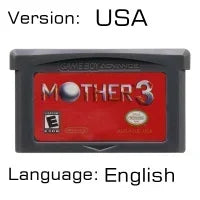GBA Game Cartridge 32 Bit Video Game Console Card The Mother V1.3 Series USA/EUR Version For GBA/SP/DS Mother 3 Mother 1+2