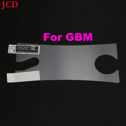 JCD 1pcs Top Bottom HD Clear Protective Film For GB GBA GBC GBA SP DSL NDSL For 2DS New 3DS XL LCD Screen Protector