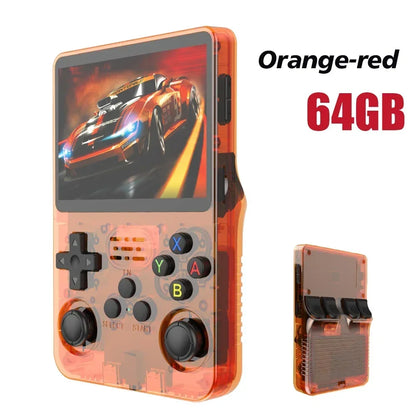 20000 games R36S retro game console 3.5-inch Linux open-source system portable handheld game console with 64G for children gifts