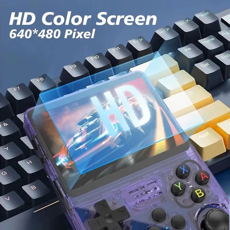 Consola de videojuegos portátil Retro R36S de código abierto, sistema Linux, pantalla IPS de 3,5 pulgadas