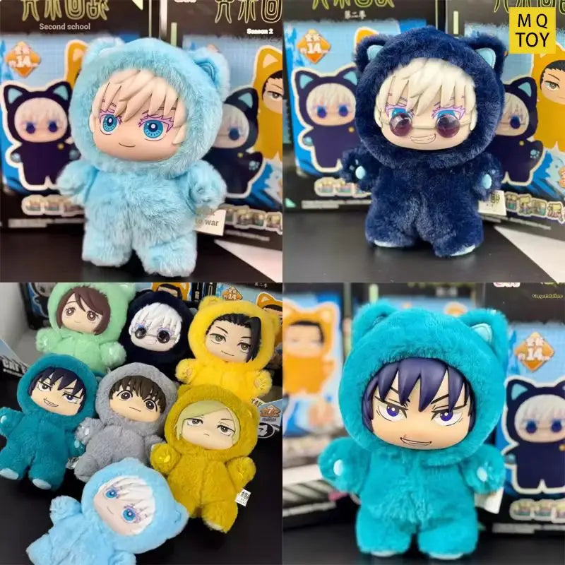 Jujutsu Kaisen 2 Cat Paradise Party Plush Blind Box Cute Dolls Pendant Ornament Ideal Gift For Girls Acg Toy Collectible